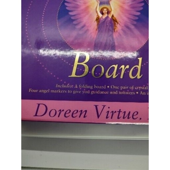 Angel Guidance Board by Doreen Virtue PhD Complete W/ Booklet Dice Board Tokens - Picture 4 of 10